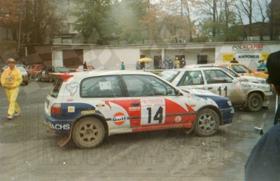 24. Robert Herba i Jakub Mroczkowski - Nissan Sunny GTi R.   (To zdjęcie w pełnej rozdzielczości możesz kupić na www.kwa-kwa.pl )