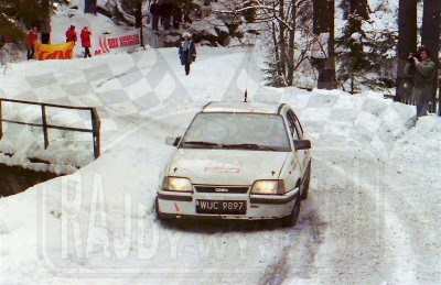 51. Jerzy Dyszy i Jerzy Substyk - Opel Kadett GSi 16V.   (To zdjęcie w pełnej rozdzielczości możesz kupić na www.kwa-kwa.pl )