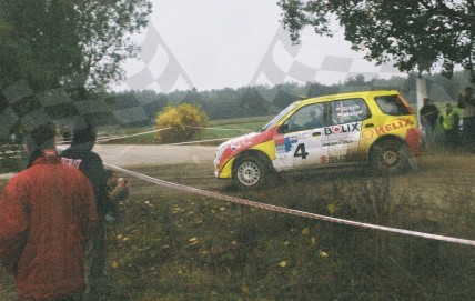3. Grzegorz Grzyb i Przemysław Mazur - Suzuki Ignis Super 1600  (To zdjęcie w pełnej rozdzielczości możesz kupić na www.kwa-kwa.pl )