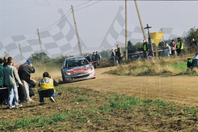 51. Grzegorz Grzyb i Przemysław Mazur - Peugeot 206 Super 1600  (To zdjęcie w pełnej rozdzielczości możesz kupić na www.kwa-kwa.pl )