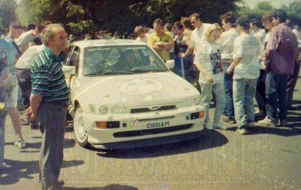 6. Ford Escort Cosworth RS załogi Stoyan Kolev i Roumen Manolov.   (To zdjęcie w pełnej rozdzielczości możesz kupić na www.kwa-kwa.pl )