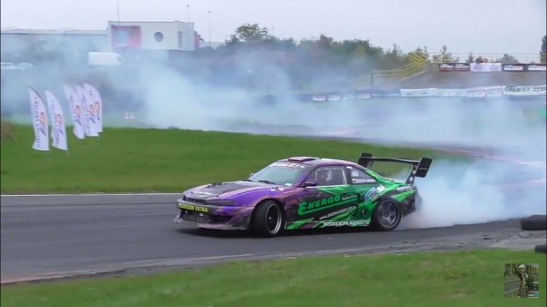 Nissan s14 LS Turbo 6.7 1100HP 1450Nm Bartosz Stolarski Drift Open runda 5 Pszczółki