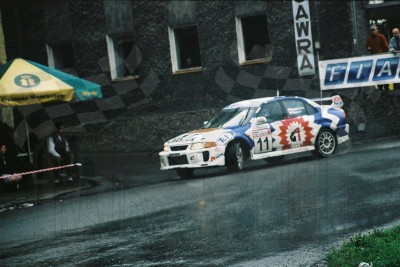 80. Mariusz Woźniczko i Radosław Banach - Mitsubishi Lancer Evo VI  (To zdjęcie w pełnej rozdzielczości możesz kupić na www.kwa-kwa.pl )