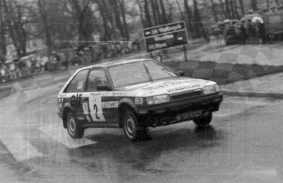 7. Marian Bublewicz i Jacek Wypych - Mazda 323 Turbo 4wd.   (To zdjęcie w pełnej rozdzielczości możesz kupić na www.kwa-kwa.pl )