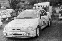18. Ford Sierra Saphire Cosworth 4x4 szwajcarskiej załogi Phillippe Girardin i Patrick Spart.   (To zdjęcie w pełnej rozdzielczości możesz kupić na www.kwa-kwa.pl )