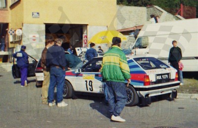13. Grzegorz Malinowski i Dariusz Dekuczyński - Lancia Delta Integrale.   (To zdjęcie w pełnej rozdzielczości możesz kupić na www.kwa-kwa.pl )