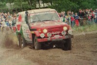 134. J.Reboux i J.Bouchet - Toyota Land Cruiser HZJ 73.   (To zdjęcie w pełnej rozdzielczości możesz kupić na www.kwa-kwa.pl )