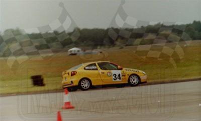 24. Aleksander Michałowski - Renault Megane coupe   (To zdjęcie w pełnej rozdzielczości możesz kupić na www.kwa-kwa.pl )