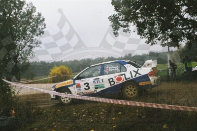 2. Michał i Grzegorz Bębenek - Mitsubishi Lancer Evo VII  (To zdjęcie w pełnej rozdzielczości możesz kupić na www.kwa-kwa.pl )