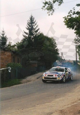 53. Cezary Fuchs i Robert Ziemski - Toyota Celica GT Four    (To zdjęcie w pełnej rozdzielczości możesz kupić na www.kwa-kwa.pl )