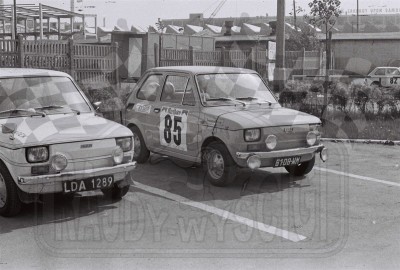 Jerzy Werner i Bogumił Żelaziński - Polski Fiat 126p. To zdjęcie w pełnej rozdzielczości możesz kupić na http://kwa-kwa.pl