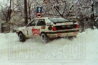7. Paweł Przybylski i Krzysztof Gęborys - Audi coupe Quattro.   (To zdjęcie w pełnej rozdzielczości możesz kupić na www.kwa-kwa.pl )