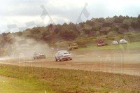 87. M.Wicik - Ford Escort Cosworth RS i Grzegorz Kalinecki - Lancia Delta Integrale  (To zdjęcie w pełnej rozdzielczości możesz kupić na www.kwa-kwa.pl )
