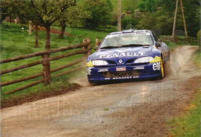 46. Janusz Kulig i Jarosław Baran - Renault Megane Maxi   (To zdjęcie w pełnej rozdzielczości możesz kupić na www.kwa-kwa.pl )