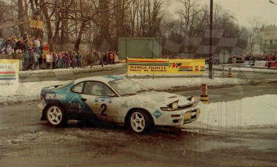 2. Robert Herba i Artur Skorupa - Toyota Celica GT4   (To zdjęcie w pełnej rozdzielczości możesz kupić na www.kwa-kwa.pl )