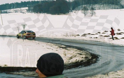 3. Piotr Marciniak i Tomasz Kosiński - Opel Kadett GSi  (To zdjęcie w pełnej rozdzielczości możesz kupić na www.kwa-kwa.pl )