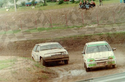 16. Adam Polak - Ford Fiesta XR2i, Bogdan Jankowski - Łada Samara   (To zdjęcie w pełnej rozdzielczości możesz kupić na www.kwa-kwa.pl )