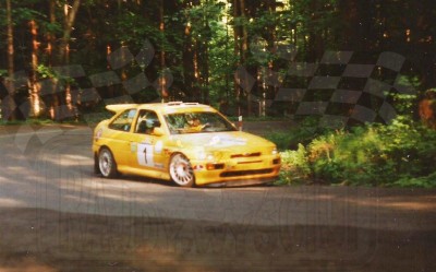 27. Enrico Bertone i Massimo Chiapponi - Ford Escort Cosworth RS.   (To zdjęcie w pełnej rozdzielczości możesz kupić na www.kwa-kwa.pl )