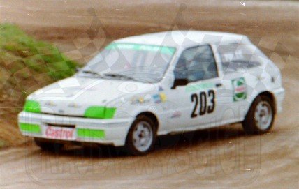 6. Adam Polak - Ford Fiesta XR2i   (To zdjęcie w pełnej rozdzielczości możesz kupić na www.kwa-kwa.pl )