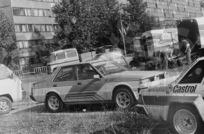 8. Franz Foelling i H.J.Kramer - Mitsubishi Lancer Turbo  (To zdjęcie w pełnej rozdzielczości możesz kupić na www.kwa-kwa.pl )