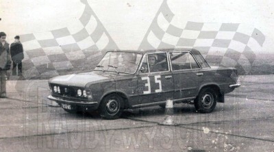 3. Jerzy Lipiński i Marek Kaczmarek - Polski Fiat 125p 1500  (To zdjęcie w pełnej rozdzielczości możesz kupić na www.kwa-kwa.pl )