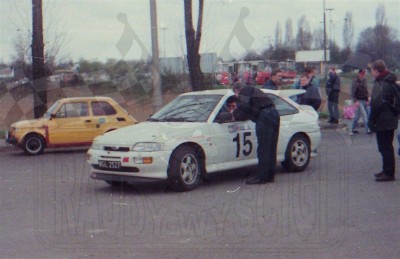 25. Andrzej Chojnacki i Piotr Namysłowski - Ford Escort Cosworth RS.   (To zdjęcie w pełnej rozdzielczości możesz kupić na www.kwa-kwa.pl )