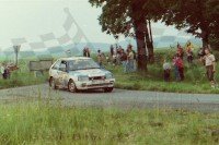 107. Peter Castellitz i Andreas Steuer - Mazda 323 Turbo 4wd.   (To zdjęcie w pełnej rozdzielczości możesz kupić na www.kwa-kwa.pl )