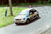 68. Peter Castellitz i Andreas Steuer - Mazda 323 Turbo 4wd.   (To zdjęcie w pełnej rozdzielczości możesz kupić na www.kwa-kwa.pl )