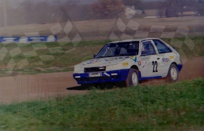 21. Stanisław Ambroszkiewicz - Mazda 323 Turbo.   (To zdjęcie w pełnej rozdzielczości możesz kupić na www.kwa-kwa.pl )