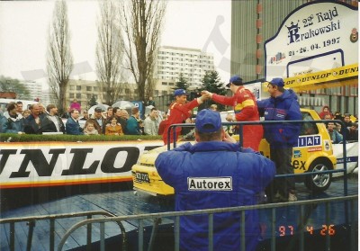 19. Jacek Sikora i Marek Kaczmarek - Fiat Cinquecento Sporting.   (To zdjęcie w pełnej rozdzielczości możesz kupić na www.kwa-kwa.pl )