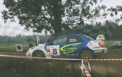 6. Tomasz Czopik i Łukasz Wroński - Subaru Impreza STi  (To zdjęcie w pełnej rozdzielczości możesz kupić na www.kwa-kwa.pl )