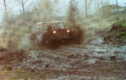 6. Stanisław Lisowski i Tomasz Lisowski - Mercedes 300E  (To zdjęcie w pełnej rozdzielczości możesz kupić na www.kwa-kwa.pl )
