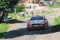 40. Piotr Adamus i Magdalena Zacharko - Opel Corsa Super 1600  (To zdjęcie w pełnej rozdzielczości możesz kupić na www.kwa-kwa.pl )