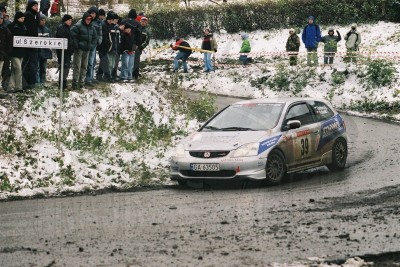 35. Kazimierz Chełmecki i Tomasz Króliczek - Honda Civic Type-R  (To zdjęcie w pełnej rozdzielczości możesz kupić na www.kwa-kwa.pl )