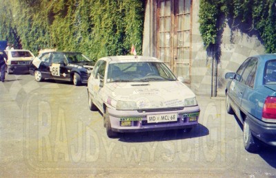 8. Renault Clio 16V załogi Ernst Sommerbauer i Peter Stark.   (To zdjęcie w pełnej rozdzielczości możesz kupić na www.kwa-kwa.pl )