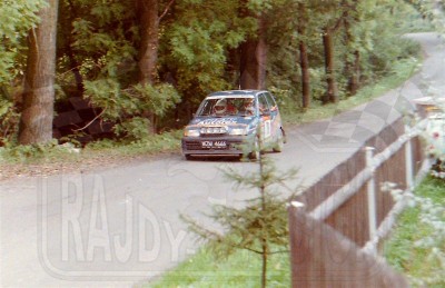 66. Jacek Sikora i Jacek Sicinski - Fiat Cinquecento Abarth   (To zdjęcie w pełnej rozdzielczości możesz kupić na www.kwa-kwa.pl )