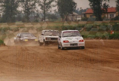 66. Nr.217.Wiesław Białka - Ford Fiesta XR2i, Nr.226.Wojciech Koczeski - Polski Fiat 125p, nr.218.Mariusz Kołodziejczyk - Toyota Corolla GT.