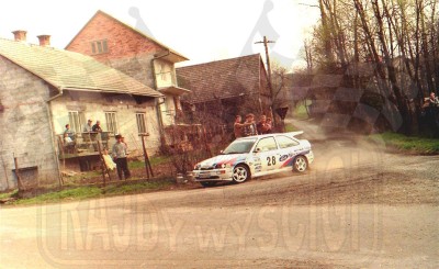 7. Zenon Sawicki i Marek Skrobot - Ford Escort Cosworth RS   (To zdjęcie w pełnej rozdzielczości możesz kupić na www.kwa-kwa.pl )