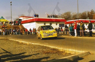 92. Jacek Sikora i Marek Kaczmarek - Fiat Cinquecento Sporting.   (To zdjęcie w pełnej rozdzielczości możesz kupić na www.kwa-kwa.pl )