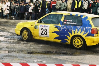 77. Szymon Ruta i Paweł Nowocień - VW Golf  (To zdjęcie w pełnej rozdzielczości możesz kupić na www.kwa-kwa.pl )