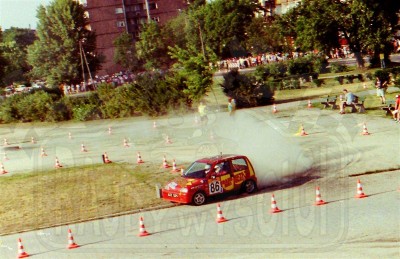 40. Mariusz Ficoń i Andrzej Witek - Fiat Cinquecento.   (To zdjęcie w pełnej rozdzielczości możesz kupić na www.kwa-kwa.pl )