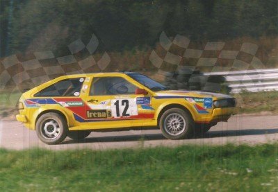 70. Henryk Strzelecki - VW Scirocco.   (To zdjęcie w pełnej rozdzielczości możesz kupić na www.kwa-kwa.pl )