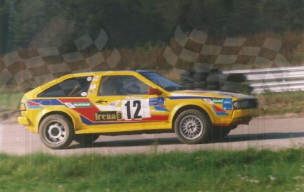 70. Henryk Strzelecki - VW Scirocco.   (To zdjęcie w pełnej rozdzielczości możesz kupić na www.kwa-kwa.pl )