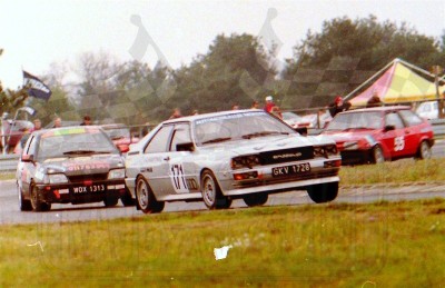 49. Nr.171.Zdzisław Ulkowski - Audi coupe, nr.141.Slavko Umicevic - Opel Kadett GSi, nr.55.Vladimir Suhov - Łada Samara.   (To zdjęcie w pełnej rozdzielczości możesz kupić na www.kwa-kwa.pl )