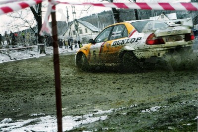 55. Michał Bębenek i Grzegorz Bębenek - Mitsubishi Lancer Evo V  (To zdjęcie w pełnej rozdzielczości możesz kupić na www.kwa-kwa.pl )