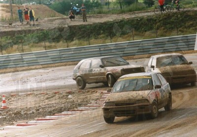 34. Piotr Granica - Suzuki Swift GTi, Wiesław Białka - Ford Fiesta XR2i, Andrzej Grigorjew - VW Golf    (To zdjęcie w pełnej rozdzielczości możesz kupić na www.kwa-kwa.pl )