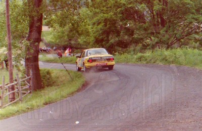 70. Maciej Kołomyjski i Sławomir Łuba - Ford Sierra Saphire Cosworth RS.   (To zdjęcie w pełnej rozdzielczości możesz kupić na www.kwa-kwa.pl )