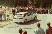 39. Bernd Hackmann i Peter Buys - Opel Astra GSI 16V.   (To zdjęcie w pełnej rozdzielczości możesz kupić na www.kwa-kwa.pl )