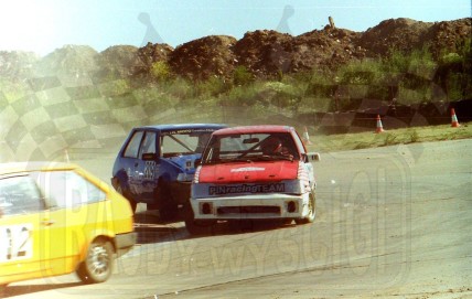 5. Michał Kunicki - Suzuki Swift GTi i Piotr Kanecki - Toyota Corolla   (To zdjęcie w pełnej rozdzielczości możesz kupić na www.kwa-kwa.pl )