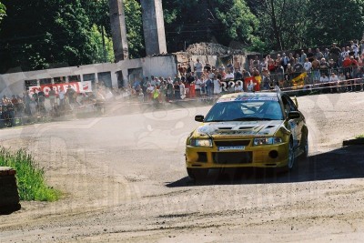 56. Mariusz Stec i Zbigniew Gruszka - Mitsubishi Lancer Evo VI  (To zdjęcie w pełnej rozdzielczości możesz kupić na www.kwa-kwa.pl )